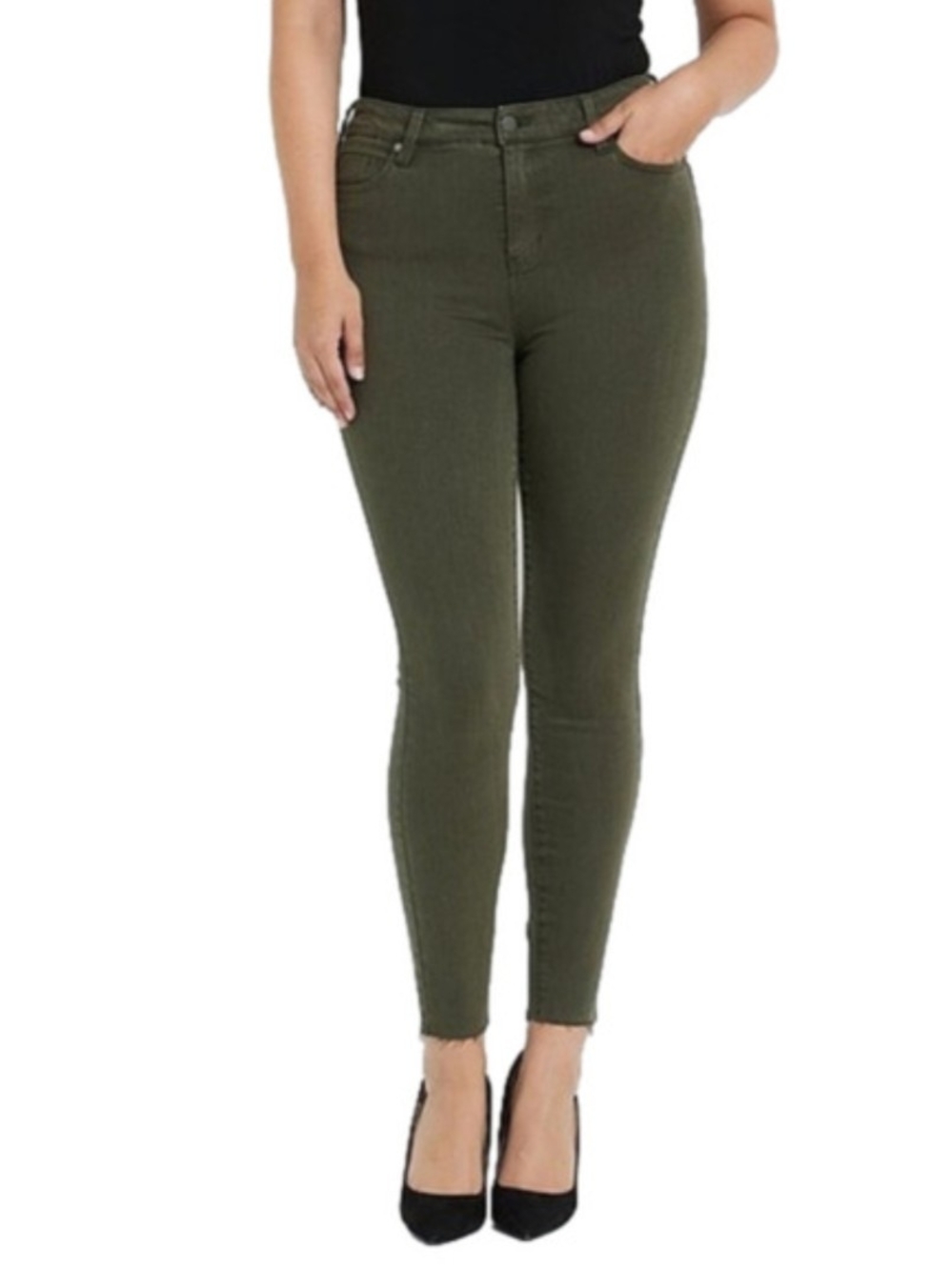 Liverpool LA Abby High Rise Ankle Grass Fed Jeans